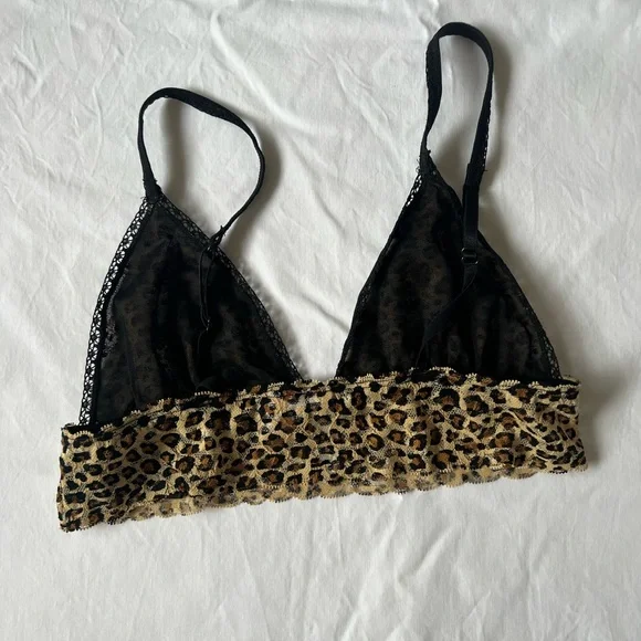 Leopard lace bralette - Picture 2 of 3